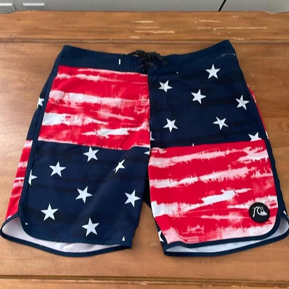 Quicksilver High Line Board Shorts Size 34